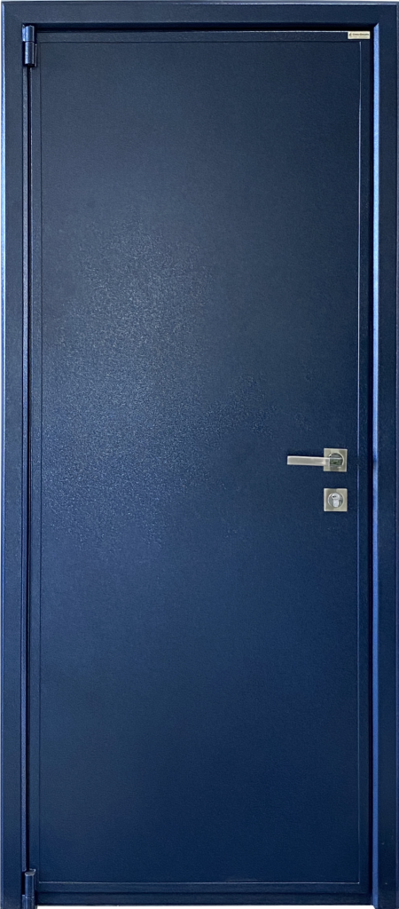 Дверь с полимерным покрытием Антик Синий