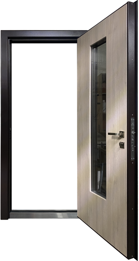 Дверь Quadro со стеклопакетом (с терморазрывом)