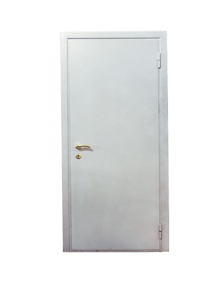 Дверь с полимерным покрытием Белое золото