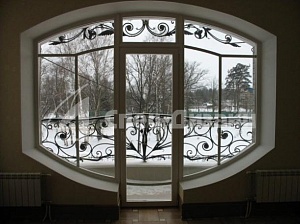 окно с рисунком
